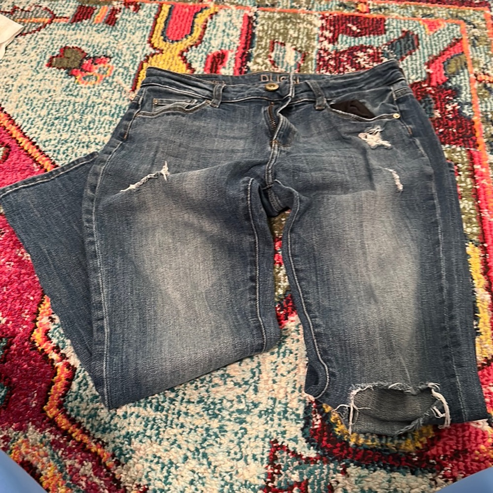 DL1961 DLX Hybrid ripped jeans